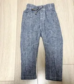 ネクスト　ベビー服　ストライプ柄パンツ　グレー　92cm 1.5〜2y