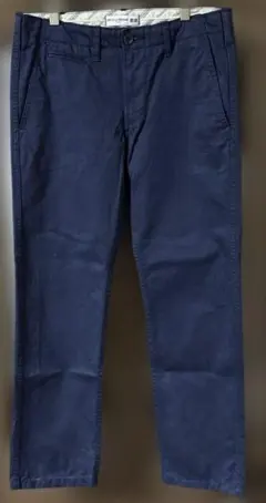 ユニクロ チノパン レディースネイビー カジュアル