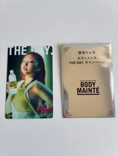 ボディメンテ THE DAY.キャンペーン 限定トレカ　CHIKA チカ