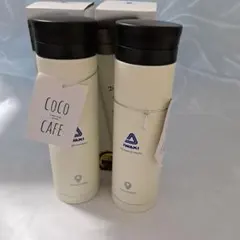 COCOCAFE　真空二重マグ300ml　ボトル　2点　ホワイトのサムネイル