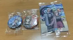 くら寿司　にじさんじ　イブラヒム、フレンの缶バッジ2つ、カード1枚セット