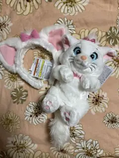 【お顔厳選】ディズニー　マリー　ショルダーバッグ　カチューシャ