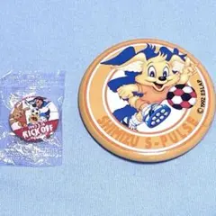 缶バッジ　清水エスパルス　当時物　Jリーグ　サッカー　サポーター　グッズ