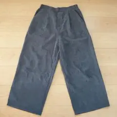 コーデュロイパンツ ワイドパンツ
