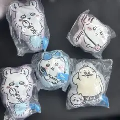 映画ちいかわ　人魚の島のひみつ　クッションマスコット　4種5点セット