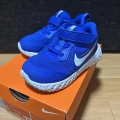 NIKE ナイキ キッズ スニーカー シューズ ブルー 14cm ifme