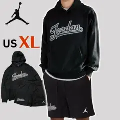 ナイキ　ジョーダン　セットアップ　メンズ　XL パーカー　ショートパンツ 黒