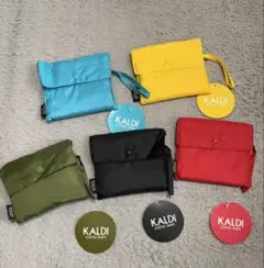 カルディ KALDI オリジナルエコバッグ 5点セット売り