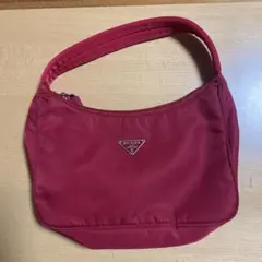 PRADA 1N1204 ナイロン ミニショルダー ピンク - メルカリ