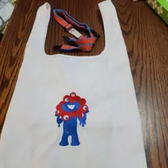 ミャクミャク刺繍 トートバッグ ストラップ付き