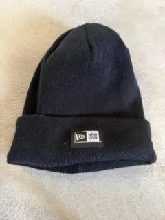 NEW ERA ニット帽 ビーニー ブラックのサムネイル