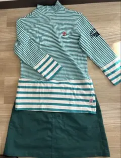 ゴルフウェア　レディース　L グリーン
