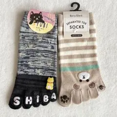 訳あり　かわいい　五本指ソックス　レディースソックス　靴下　23〜25㎝