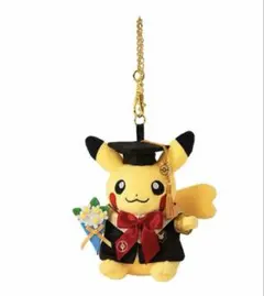 海外限定】 5月23発売 ポケモン 卒業ピカチュウ ストラップ マスコット