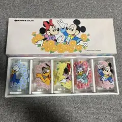 ディズニー　ミッキー＆ミニー グラスセット レトロ　大西賢製販