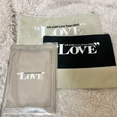 嵐 livetour LOVE ラブ らぶ レターセット ポーチ　グッズ