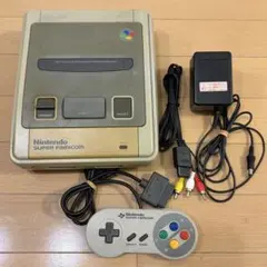 動作品　Nintendo Super Famicom スーファミ 本体セット