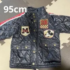 ミッキー　キルティングジャケット　キッズアウター　95cm