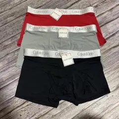 未着用カルバンクライン Mサイズ　ボクサーパンツ 3枚セット