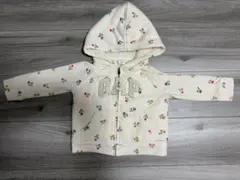 GAP 花柄　裏起毛パーカー　90cm ベビー　キッズ　最終価格