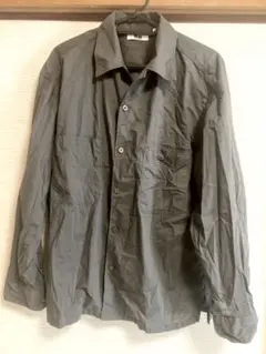 【ほぼ試着のみ】ユニクロユー　メンズシャツ　黒