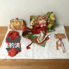 七五三.つくり帯、小物セットまとめ売り①