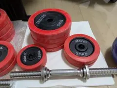 IROTEC（アイロテック）ラバーダンベル ‼️ 20kg×2個【手渡し限定