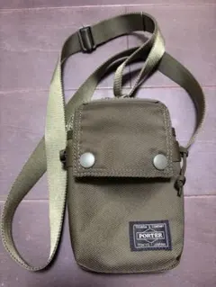 PORTER ポーター PORTER UNITショルダーバッグ カーキ