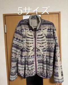 Kapital Ashland Stripe & Bone Fleece