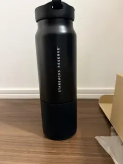 スターバックスリザーブ ステンレス ストラップボトルブラック 355ml 新品のサムネイル