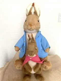 【正規品・公式ライセンス取得品・限定品】 ピーターラビット＆リリー ぬいぐるみのサムネイル