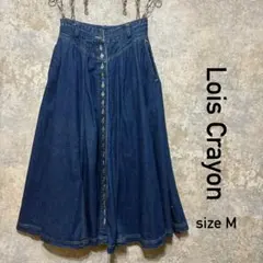 ロイスクレヨン チュール コンビ スカート カーキ ロング プリーツ デニム ロイスクレヨン チュール コンビ スカート カーキ ロング