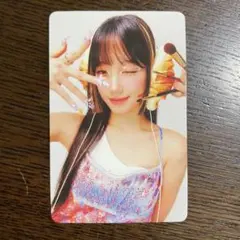 LE SSERAFIM CRAZY トレカ ユニバ 特典 カズハ