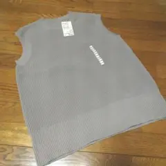 無印良品 軽くて型崩れしにくいニットベスト モカブラウン S-Mサイズ