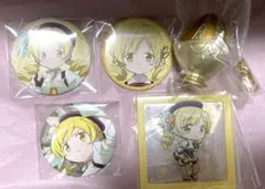 巴マミ まどかマギカ まどマギ 缶バッジ
