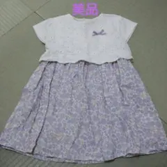 SIMPLE FREE 半袖ワンピース 110サイズ