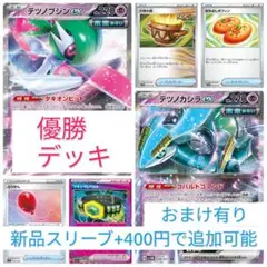 優勝デッキ　未来デッキ　構築済みデッキ　テツノブジンexテツノカシラexデッキ