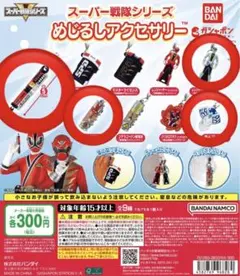 スーパー戦隊　シリーズ　めじるしアクセサリー 6個セット
