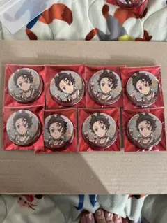 ほ*ぅ様 鬼滅の刃　午年　缶バッジ　竈門炭治郎　8個