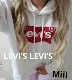 A11211 LEVI’S♡♡激かわ 首元やや黄ばみありその他綺麗♡パーカー