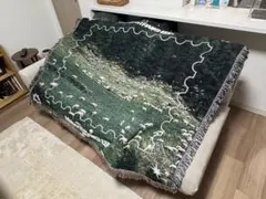 布団・毛布 MAISON STRAYSHEEP RUG GREEN STRAYSHEEP RUG GREEN