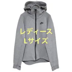 古着♥️ナイキ　レディース　ジップアップパーカー　サイズ L 韓国