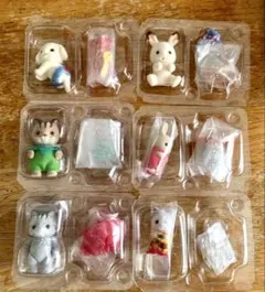 シルバニアファミリー　赤ちゃんシリーズ　工作だいすき他　詰め合わせ6体セット