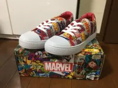 新品未使用　MARVEL プラチナム ザッカスニーカー！　スパイダーマン