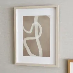 抽象的なラインアート ポスター アート