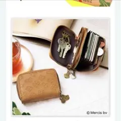 miffy おばけミッフィー キーチェーン付きじゃばら財布