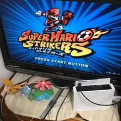 スーパーマリオ ストライカーズ ゲームキューブ 起動確認済み