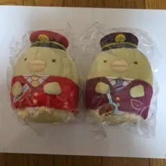 すみっコぐらし あつめてぬいぐるみ　ぺんぎん　電車　車掌　SAN-X