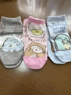 すみっコぐらし レディースソックス 3足セット