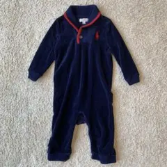 Ralph Lauren ベロア ロンパース ラルフローレン ベビー